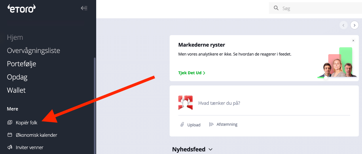 Copytrading på eToro